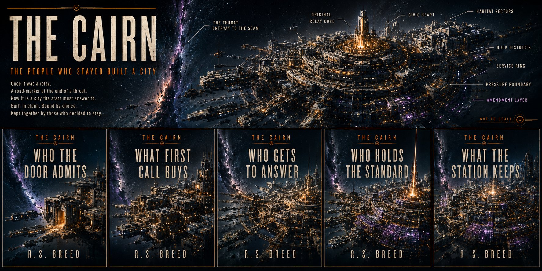 The Cairn — a Fracture Cosmology series by R. S. Breed