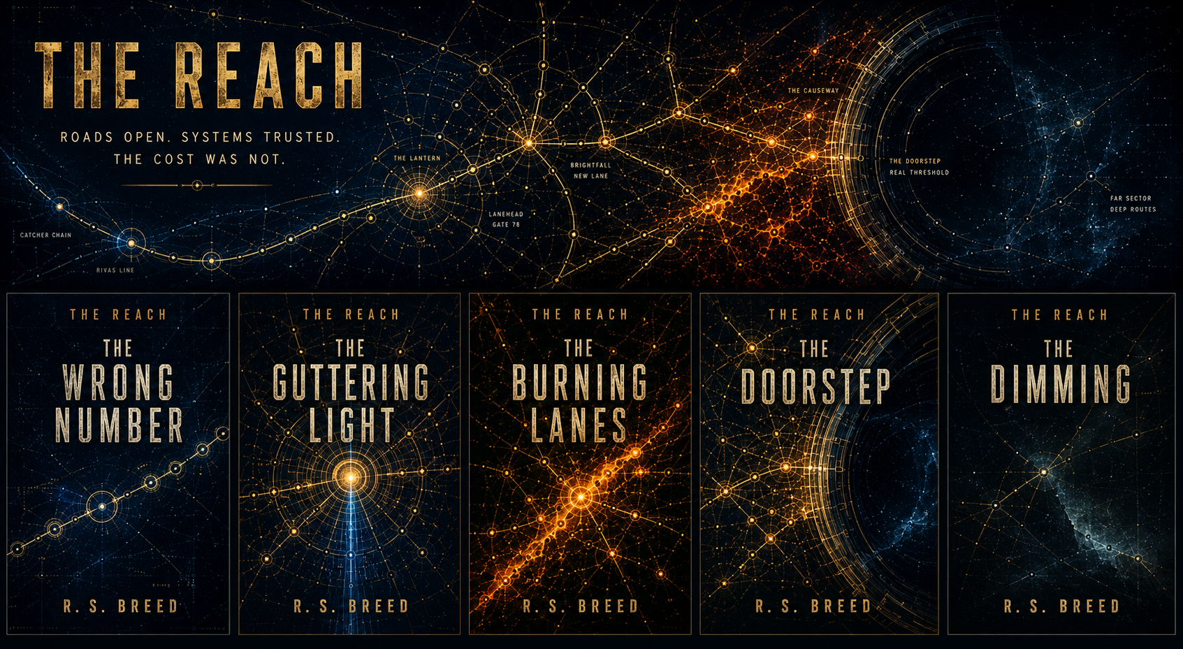 The Reach — a Fracture Cosmology series by R. S. Breed